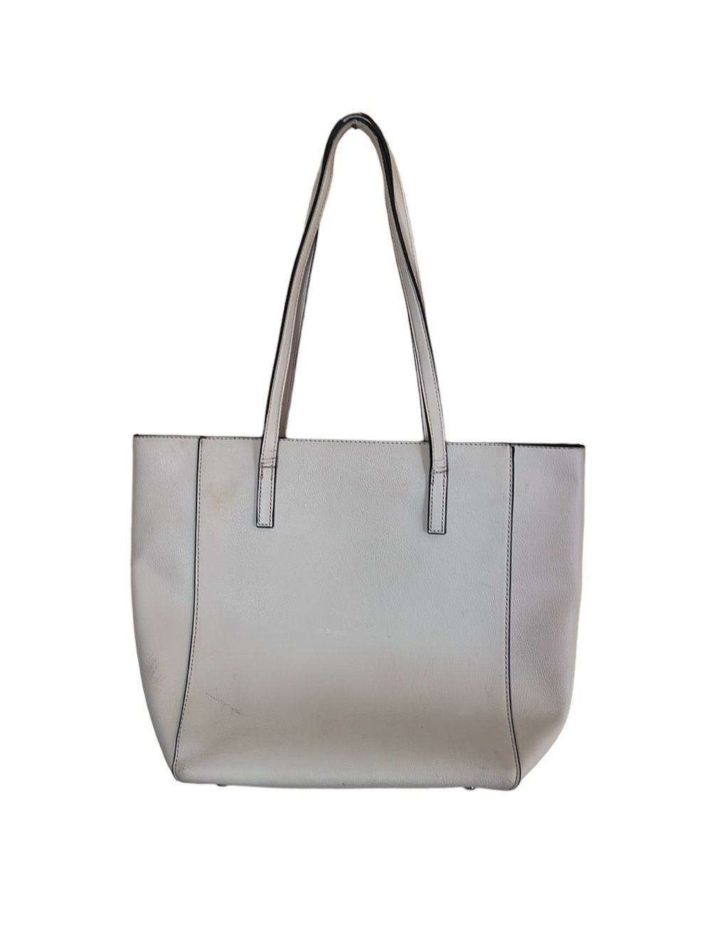 Cream shoulder handbag tote